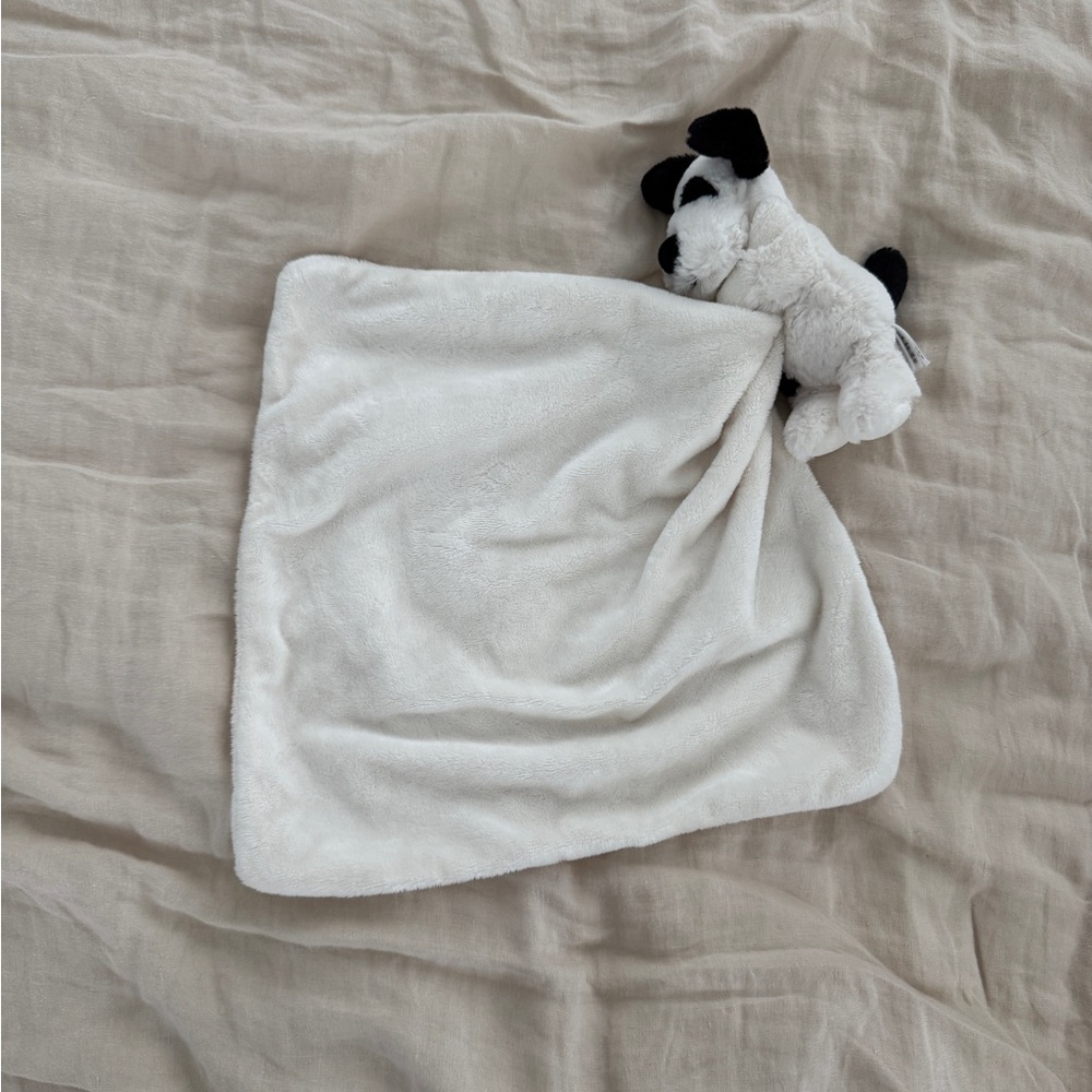 Jellycat Bashful Puppy Dog Lovey Baby Blanket